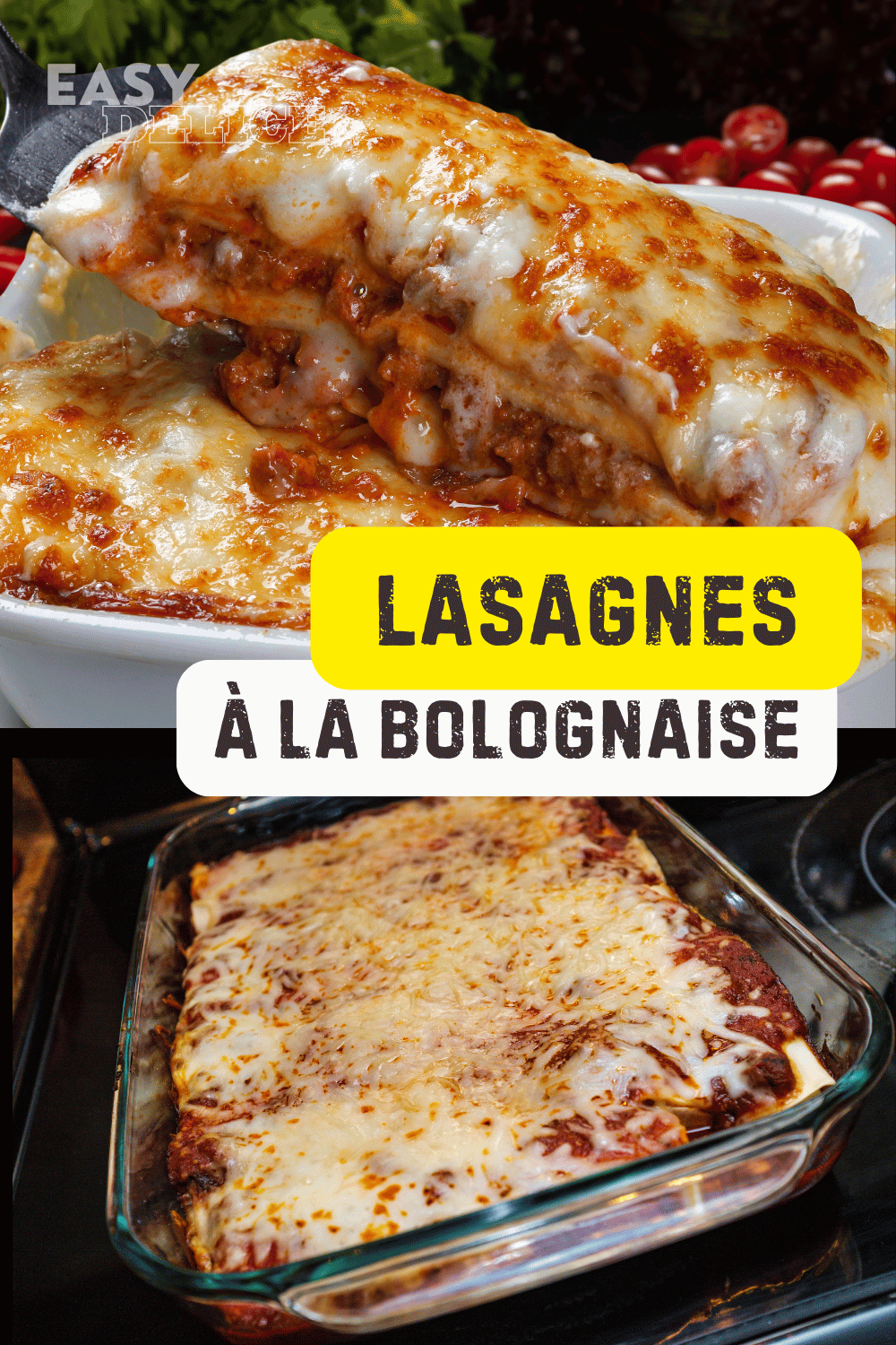 Lasagnes à la Bolognaise