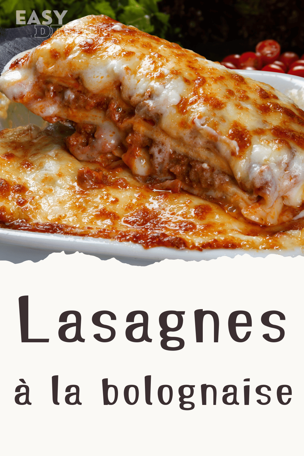  Lasagnes à la Bolognaise