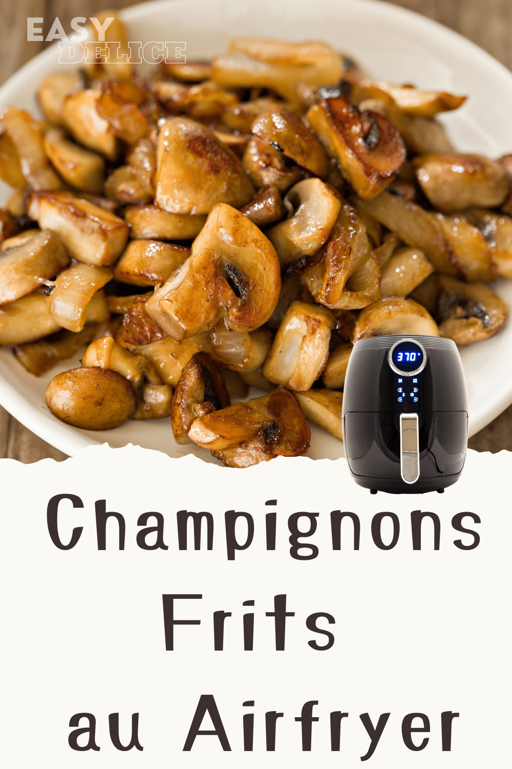 Recette de Champignons Frits au Airfryer