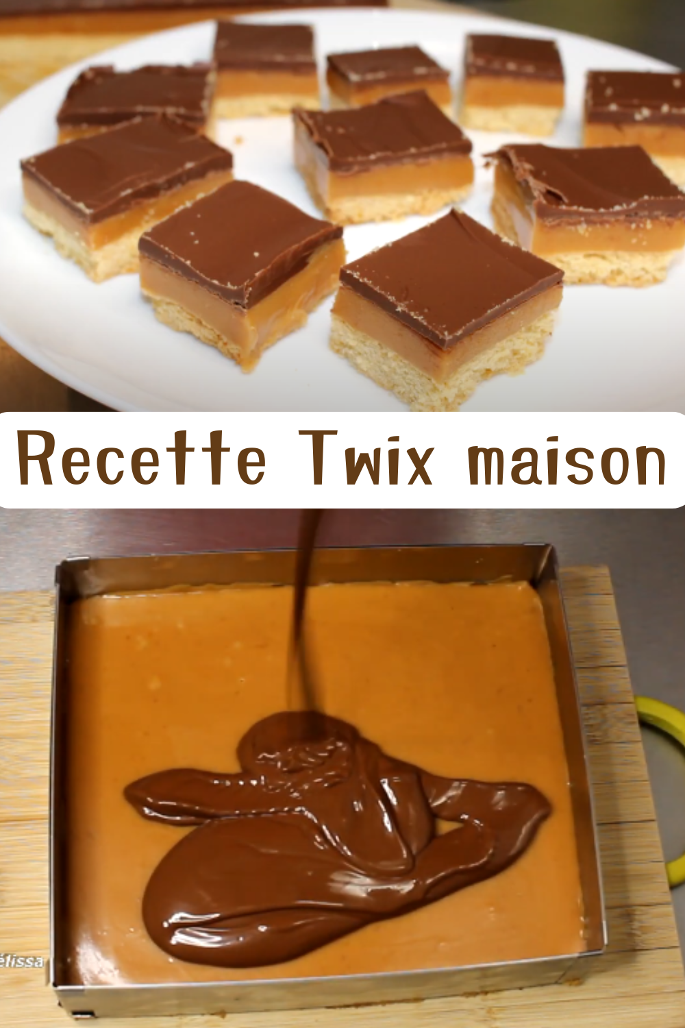 Sablés du millionnaire ou Twix maison