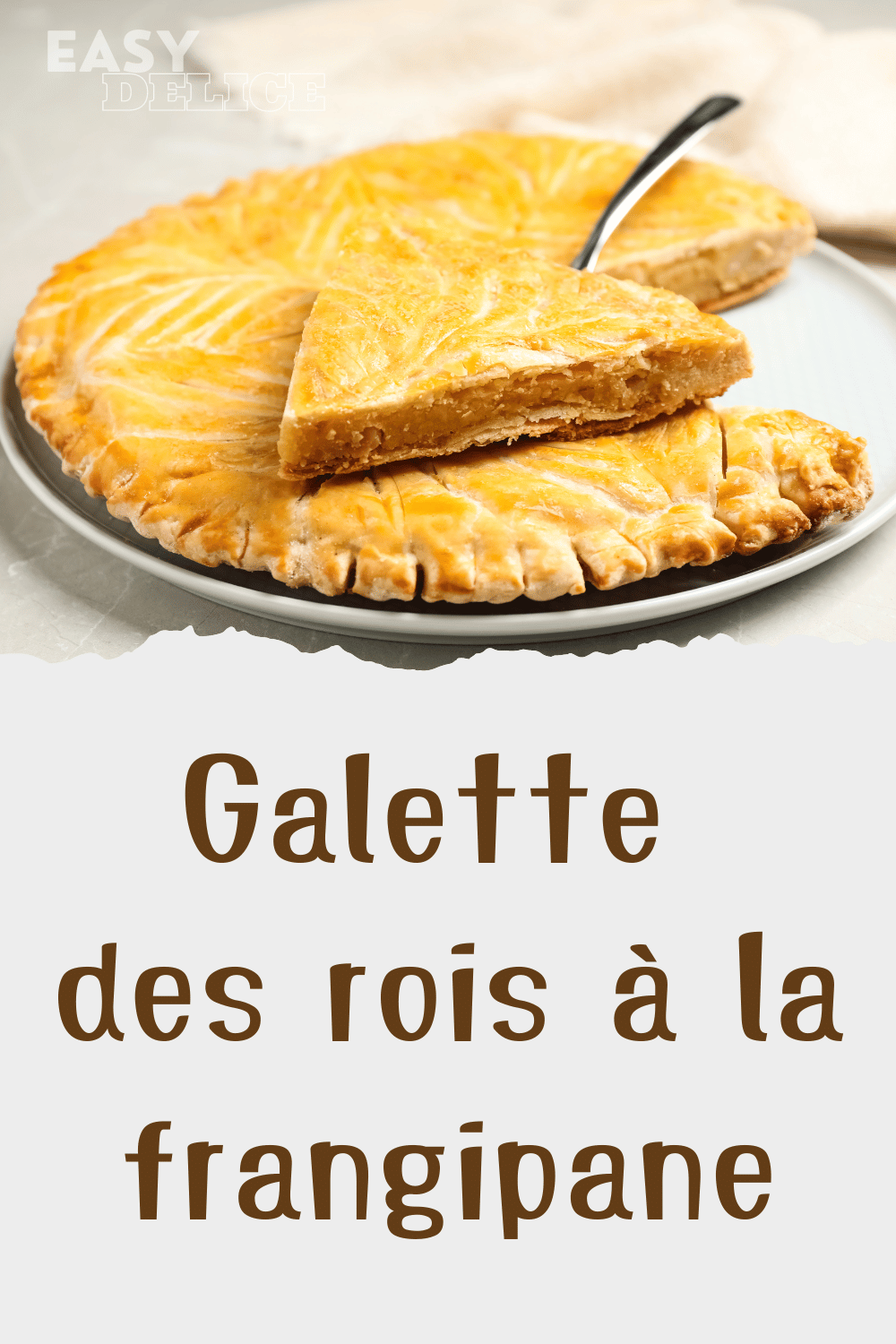 Galette des rois à la frangipane