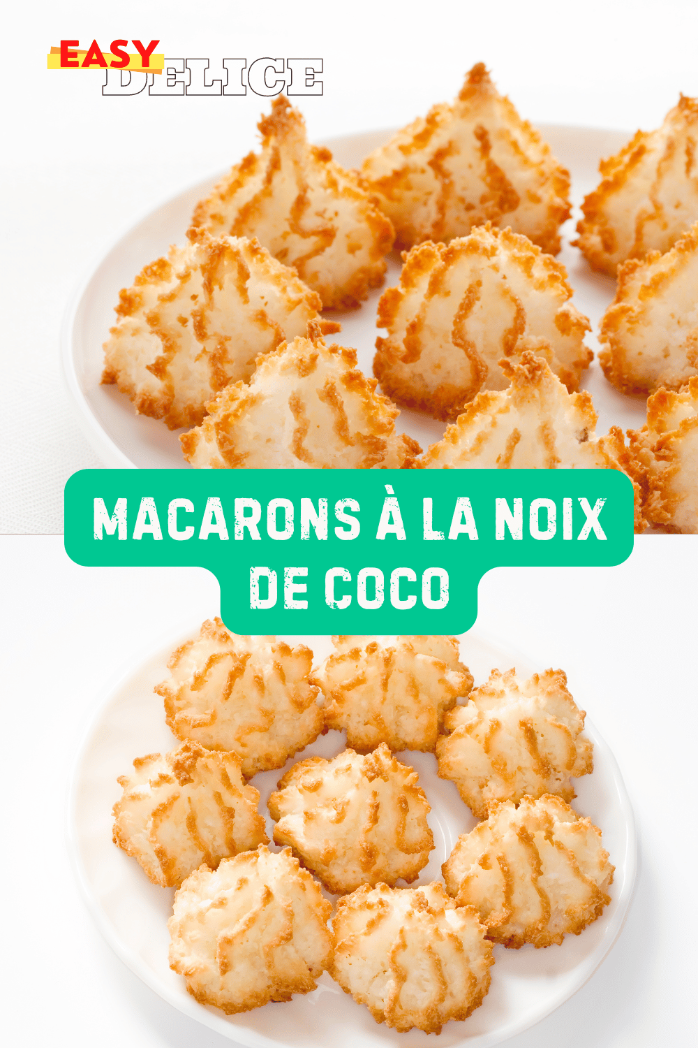 Macarons à la noix de coco