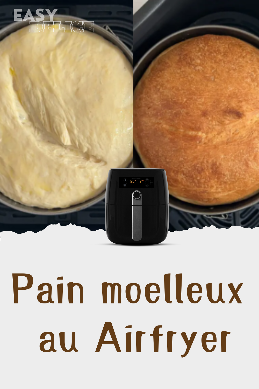 Pain moelleux au Airfryer