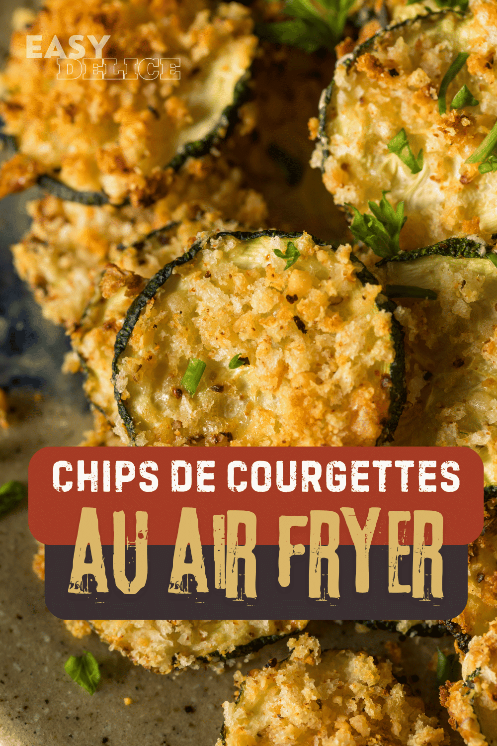 Chips de Courgettes au air fryer