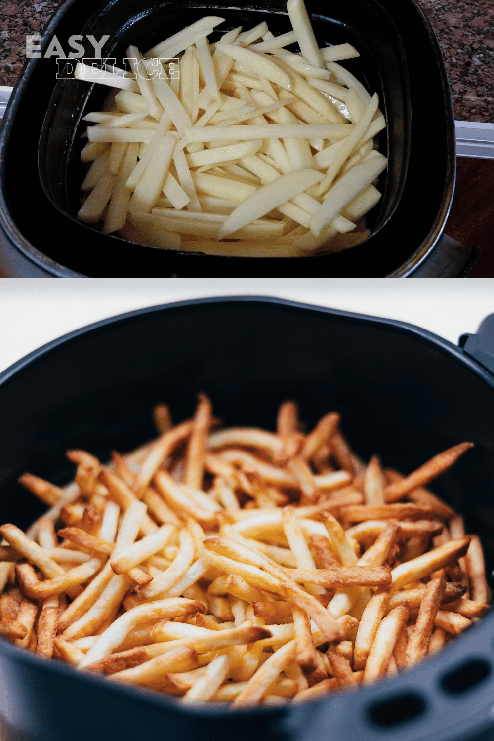 Frites au Airfryer avec Sauce au Yaourt