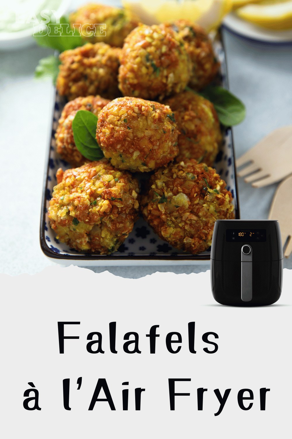 Recette de Falafels à l'Air Fryer