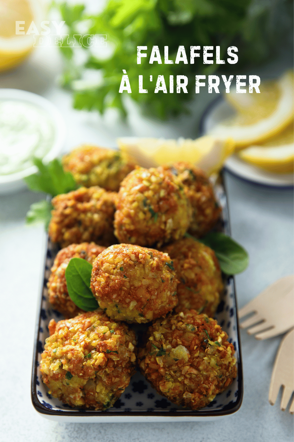 Recette de Falafels à l'Air Fryer