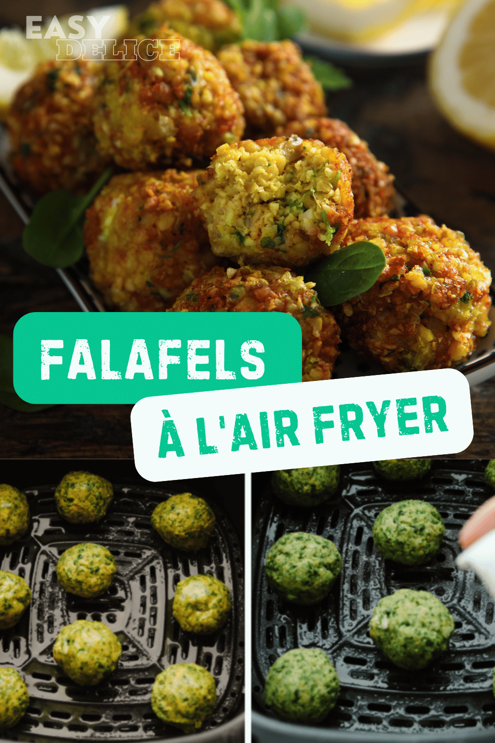 Recette de Falafels à l'Air Fryer