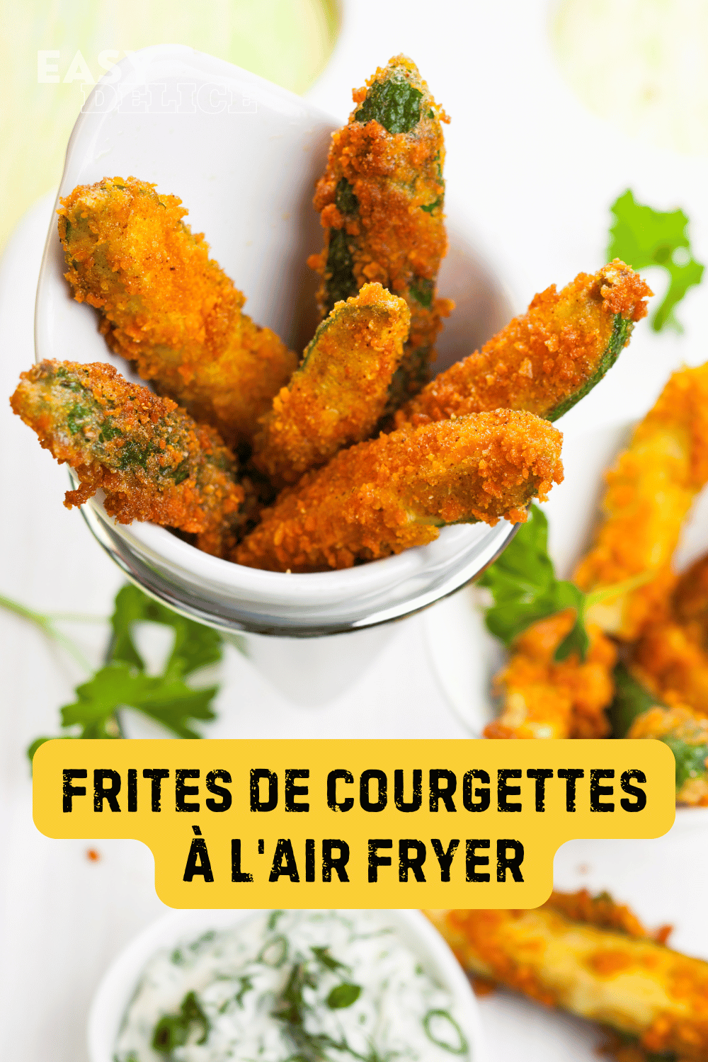 Frites de Courgettes à l'Air Fryer