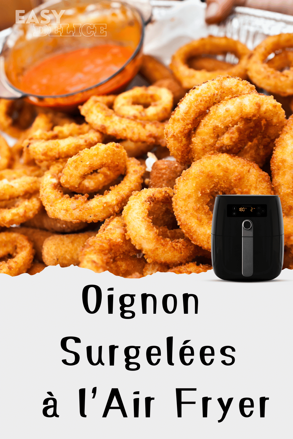 Rondelles d'Oignon Surgelées à l'Air Fryer