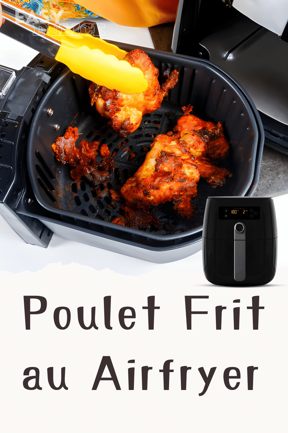 Recette de Poulet Frit au Airfryer 