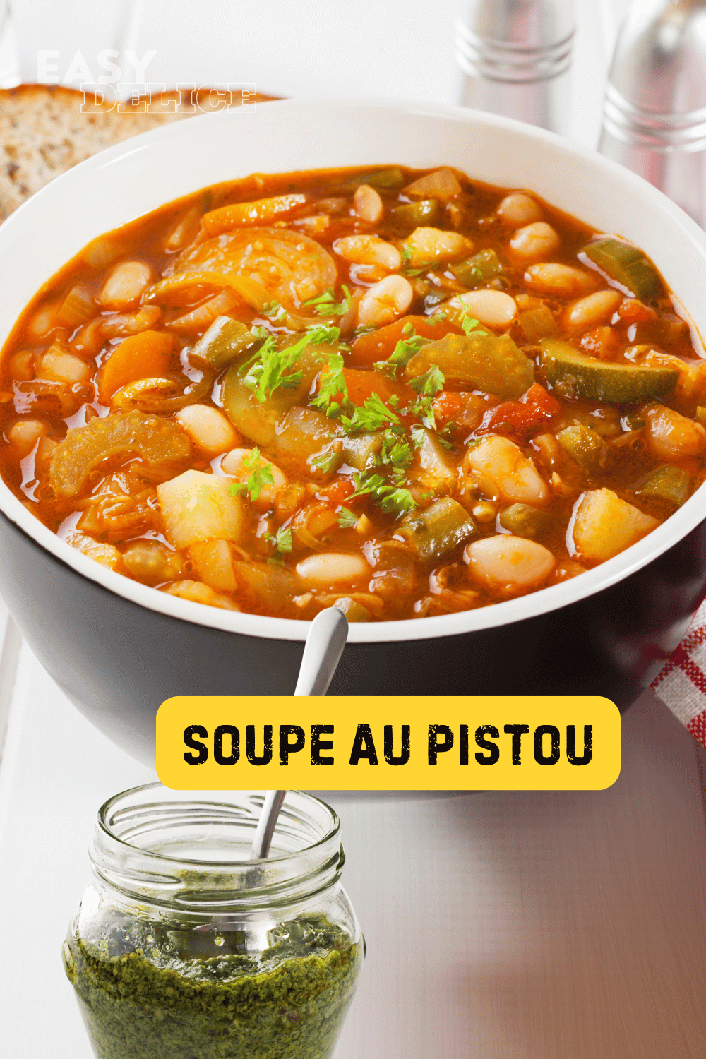 Soupe au pistou traditionnelle, recette provençale