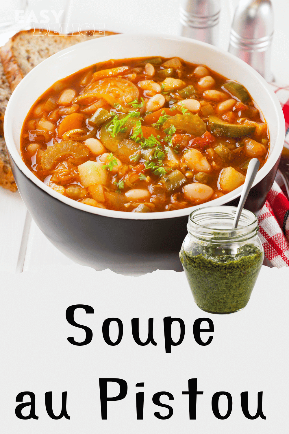 Soupe au pistou traditionnelle, recette provençale