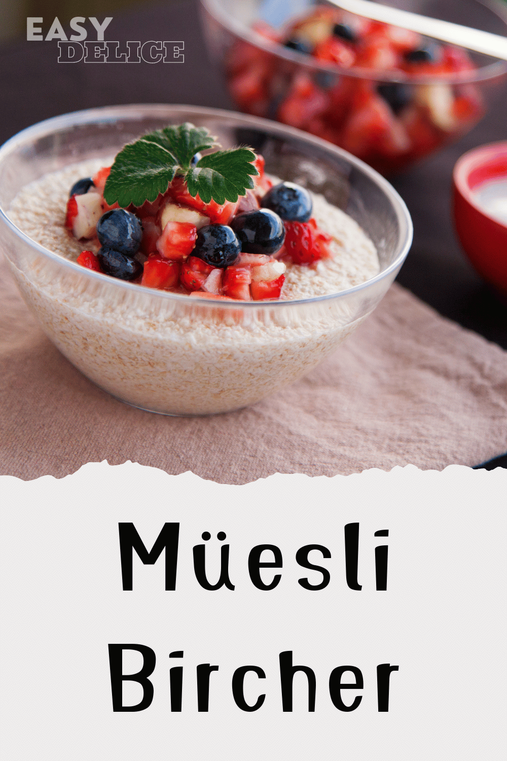 Recette de Muesli Bircher