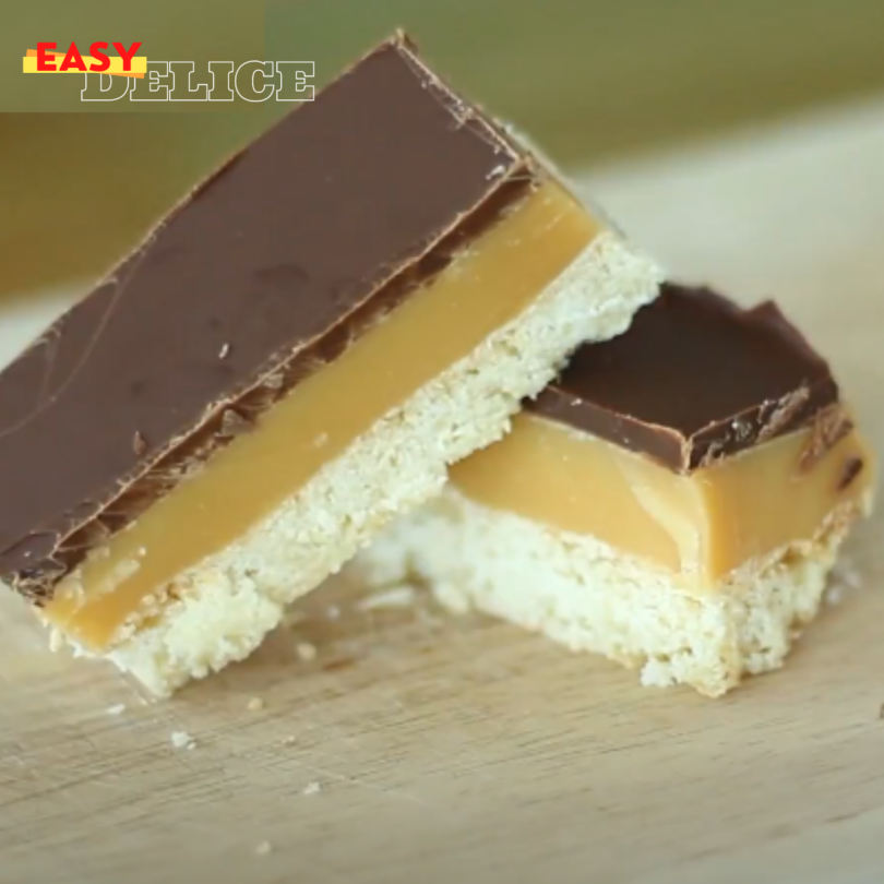 Sablés du millionnaire ou Twix maison