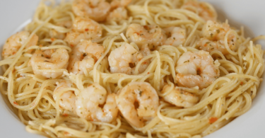 Recette de Scampi aux Crevettes avec Pâtes