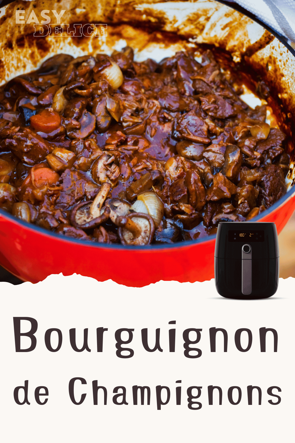 Recette du Bourguignon de Champignons