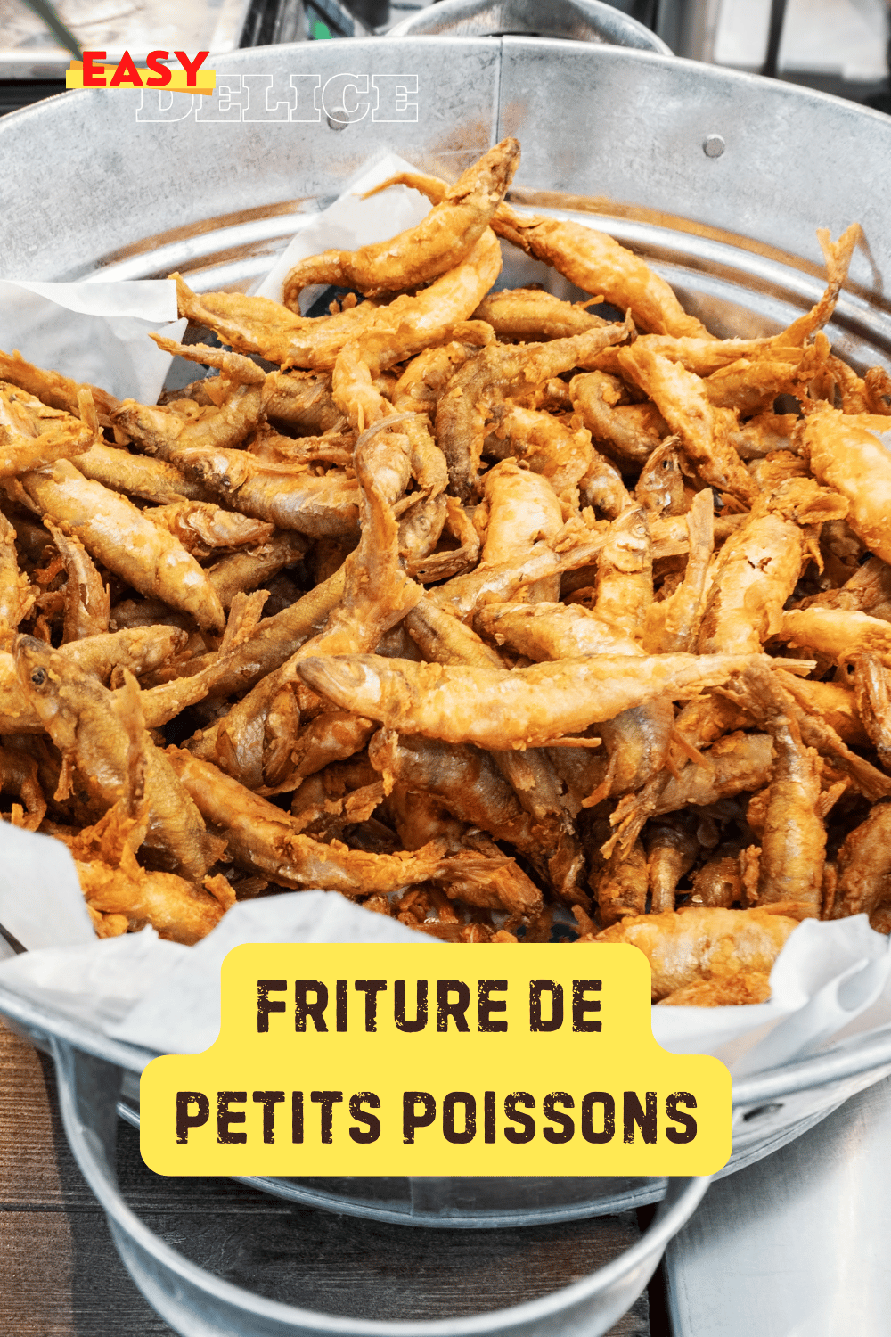 Friture de petits poissons