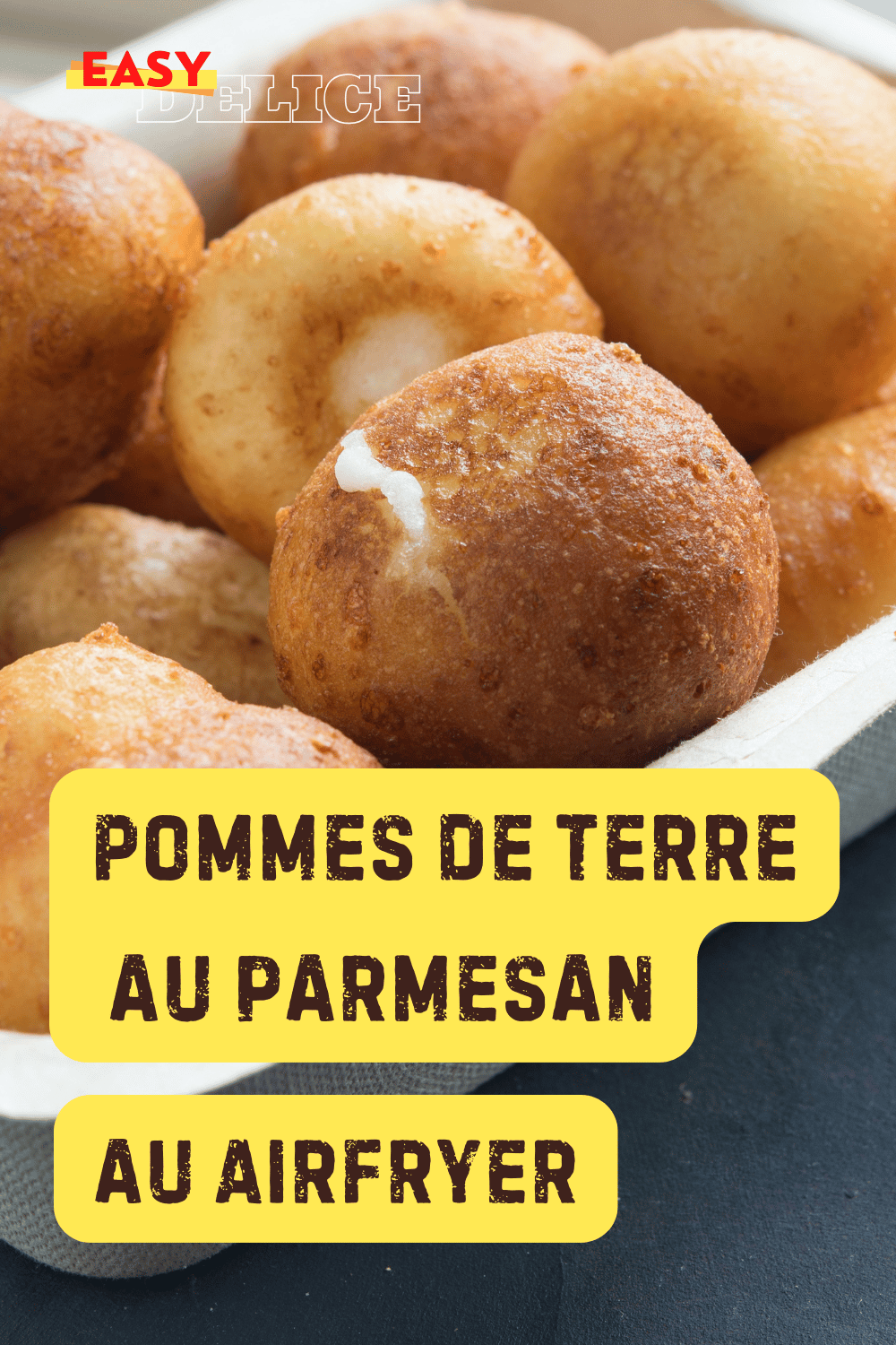 Pommes de Terre au Parmesan au air fryer