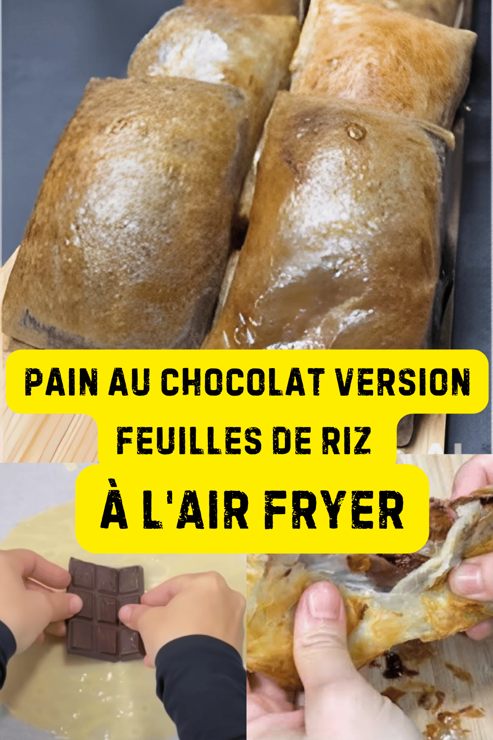 Recette de Chocolatine à l'Air Fryer
