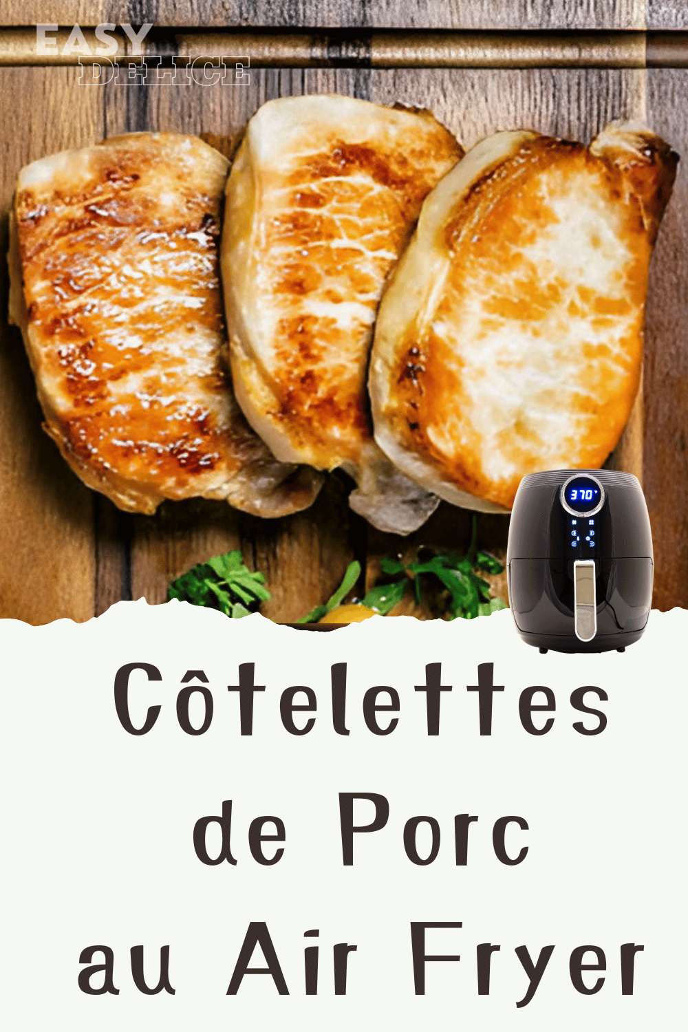 Côtelettes de Porc au Air Fryer