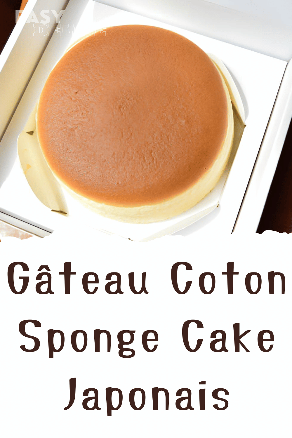 Recette de Gâteau Coton ou Sponge Cake Japonais
