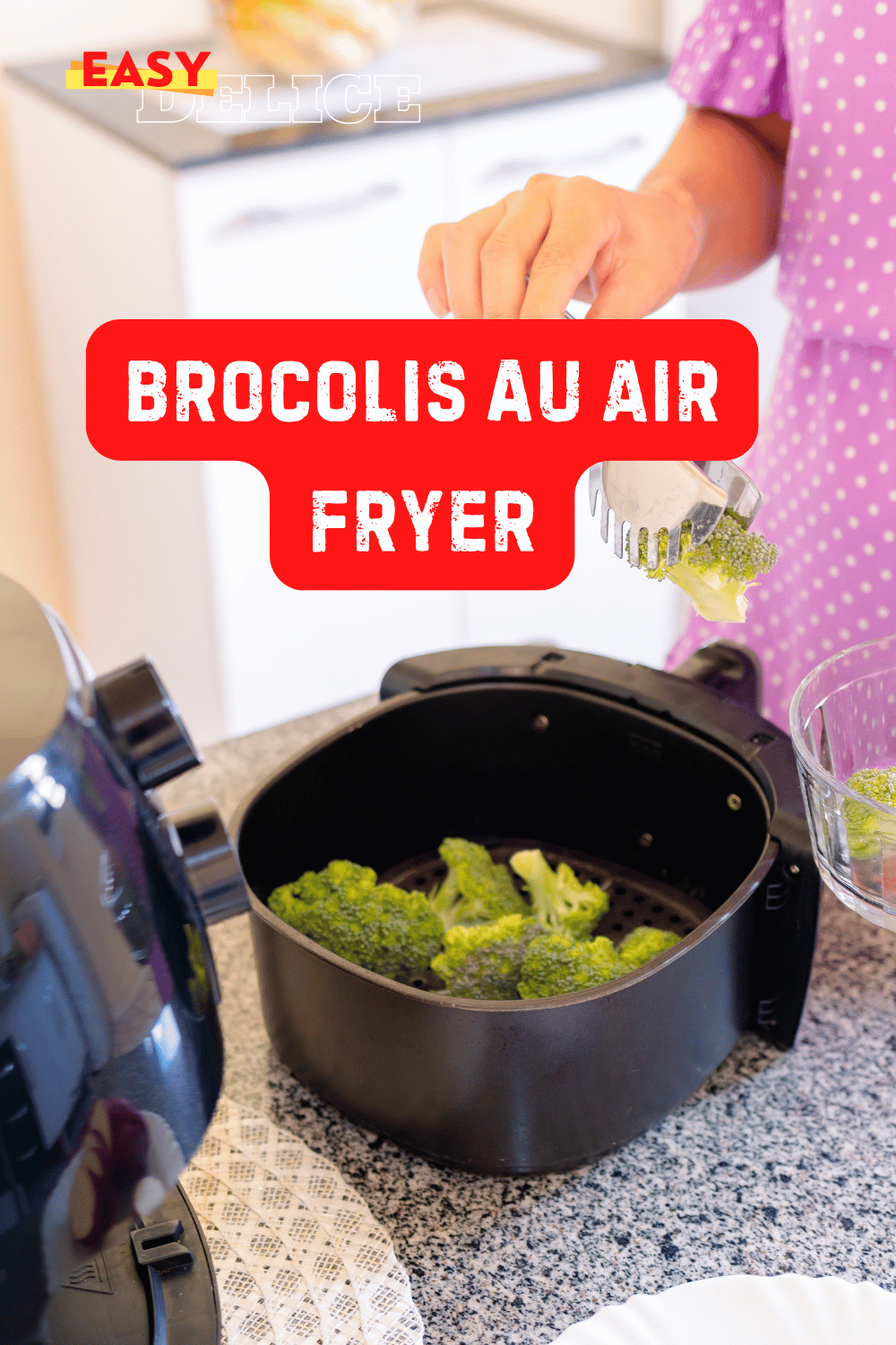 Brocolis au Air Fryer