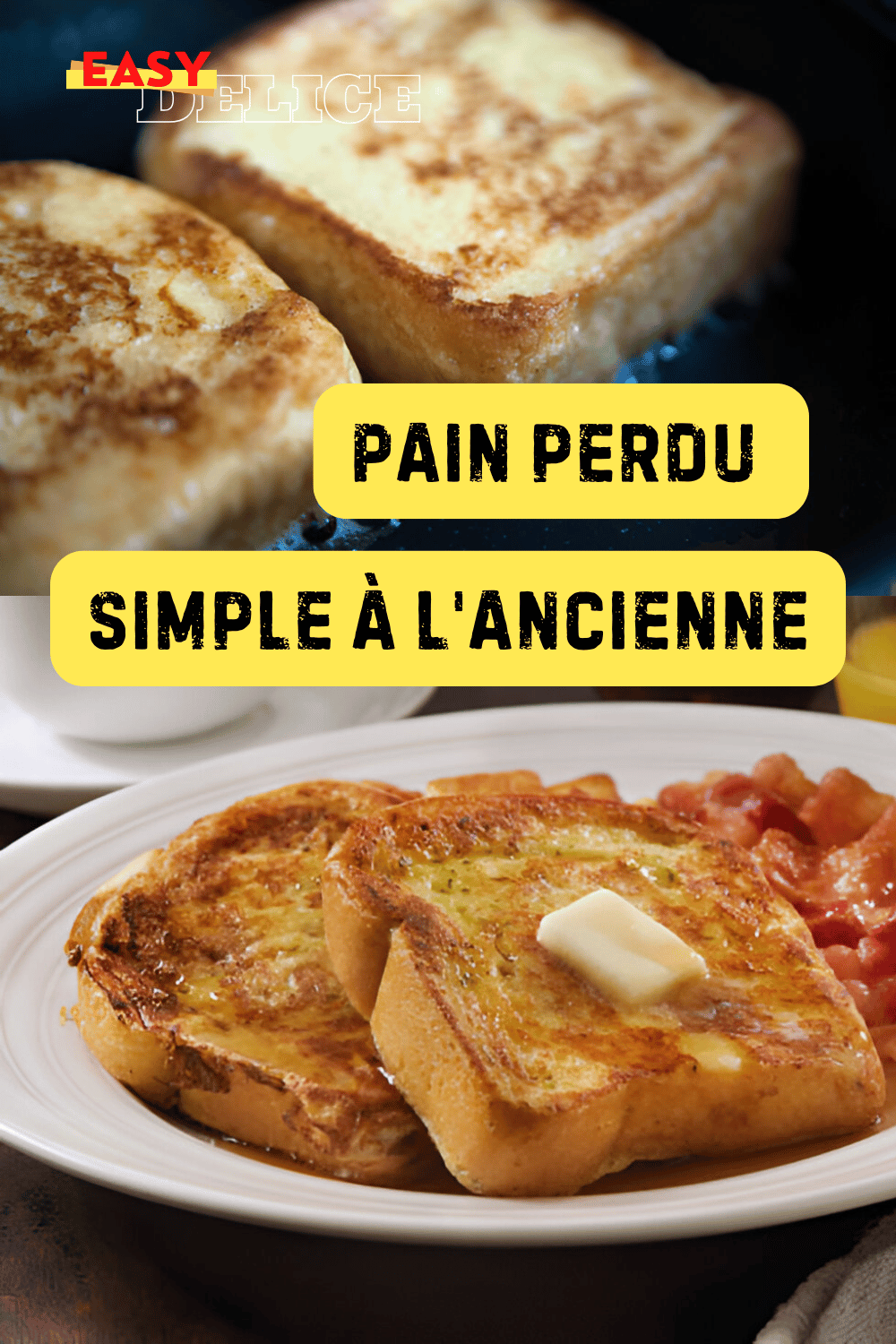 Pain perdu simple à l'ancienne