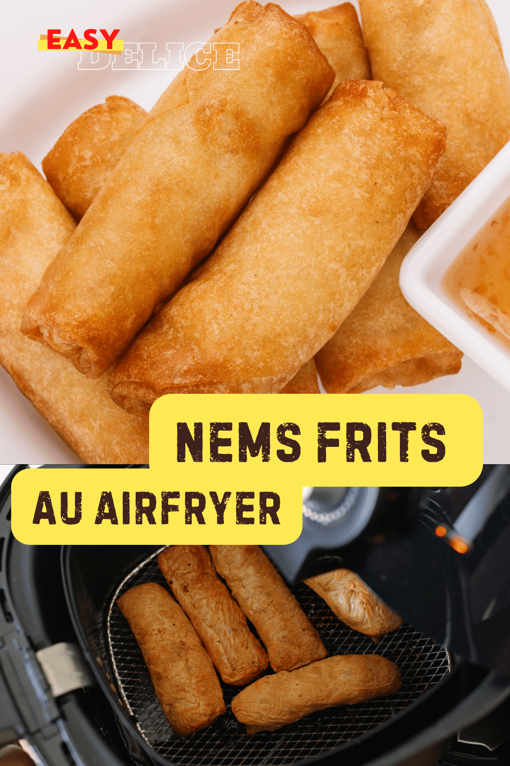 Recette Nems Frits au Airfryer