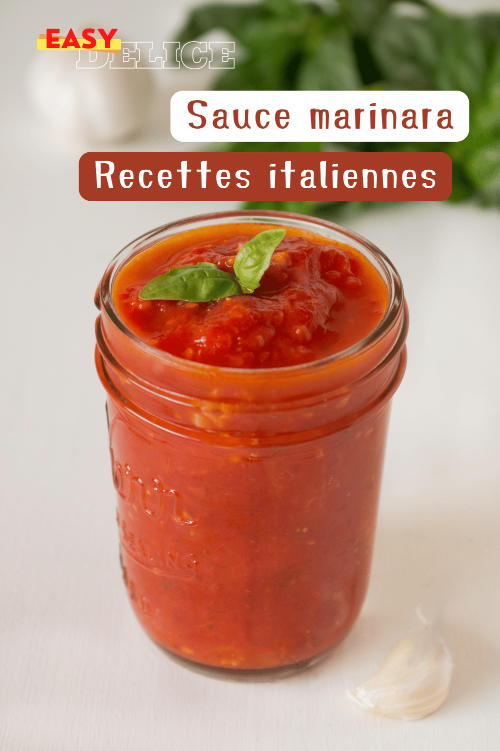 Recette de Sauce Marinara Classique