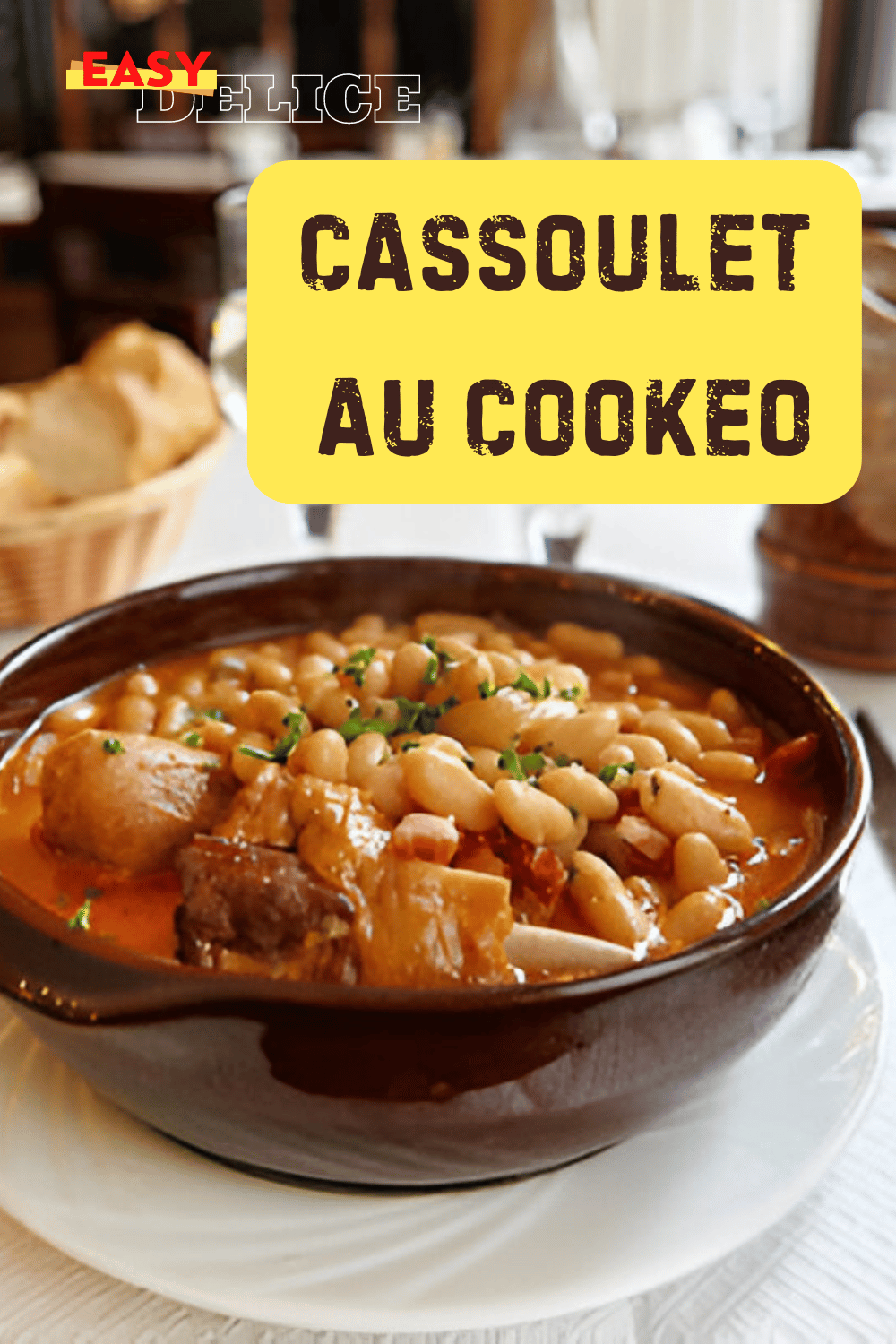 Cassoulet au Cookeo : La recette facile et rapide
