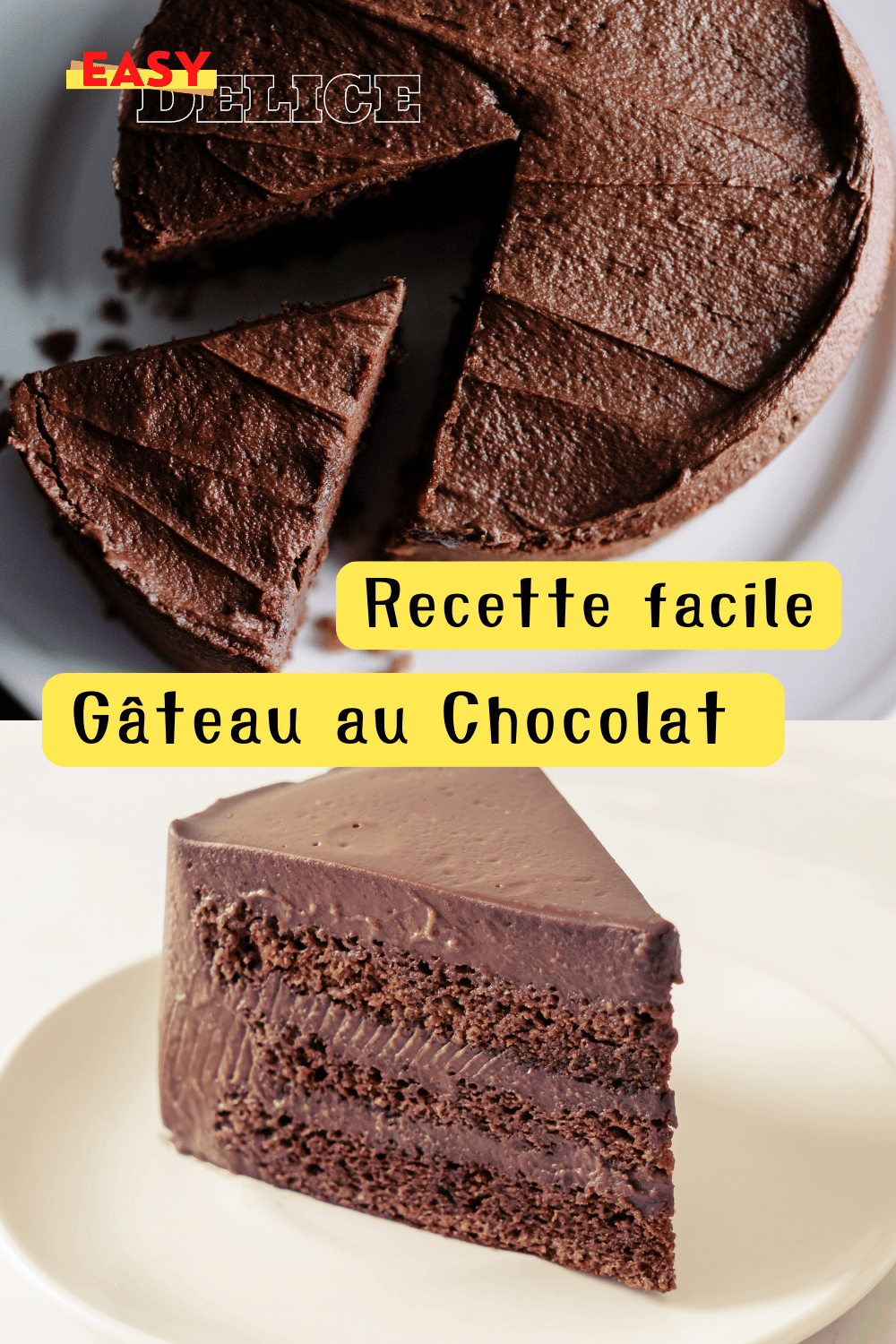 Succulent Gâteau au Chocolat