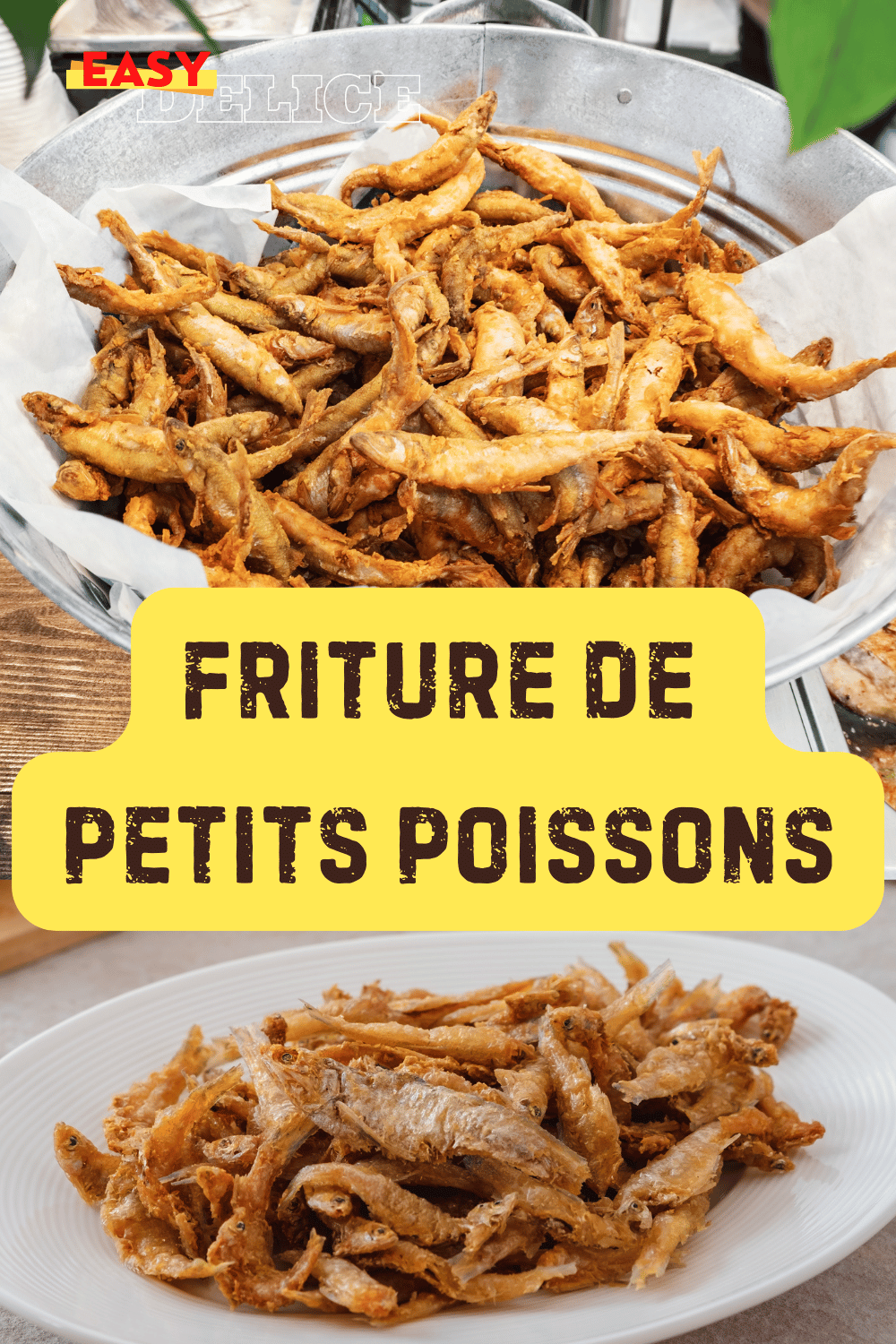 Friture de petits poissons