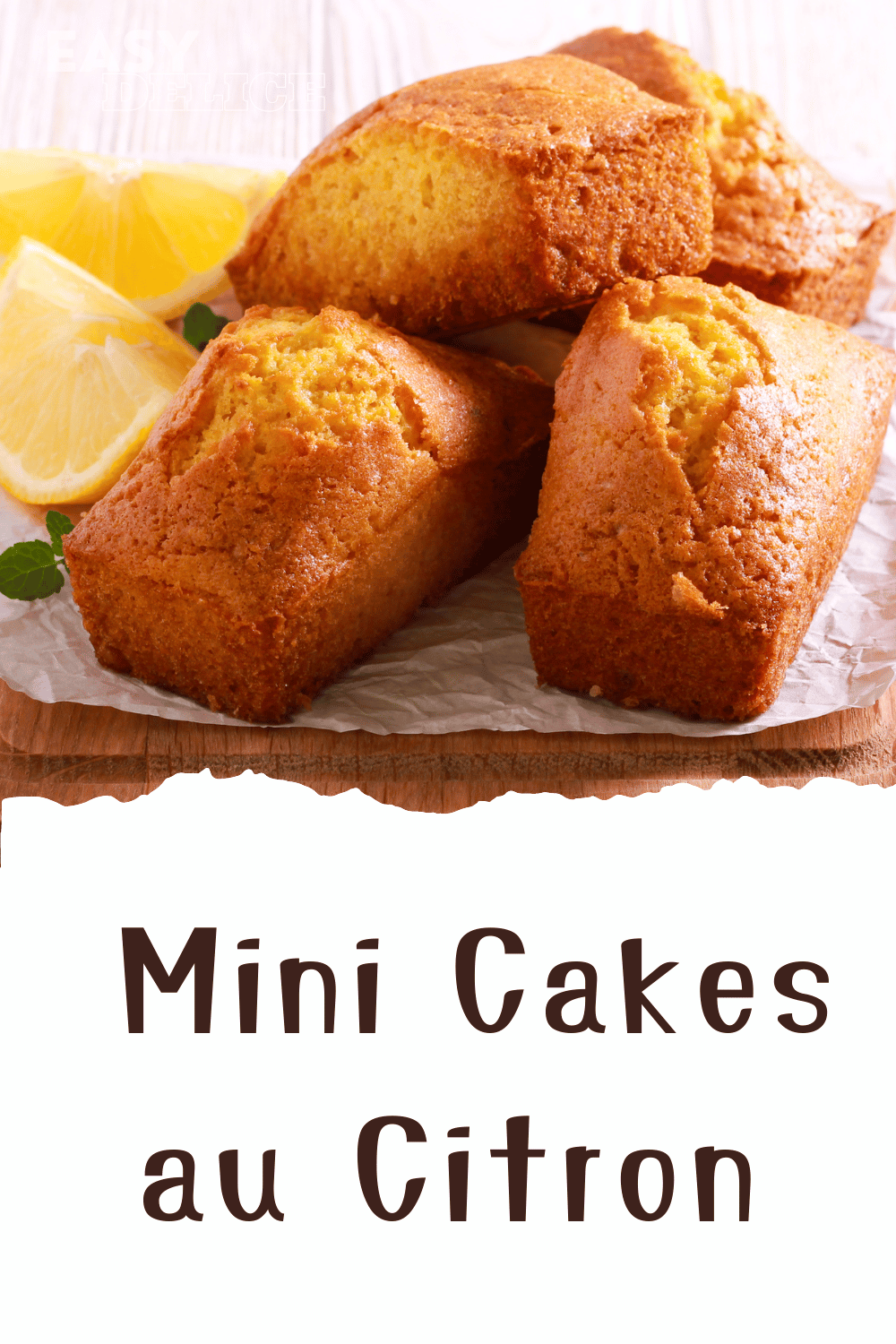 Recette de Mini Cakes au Citron