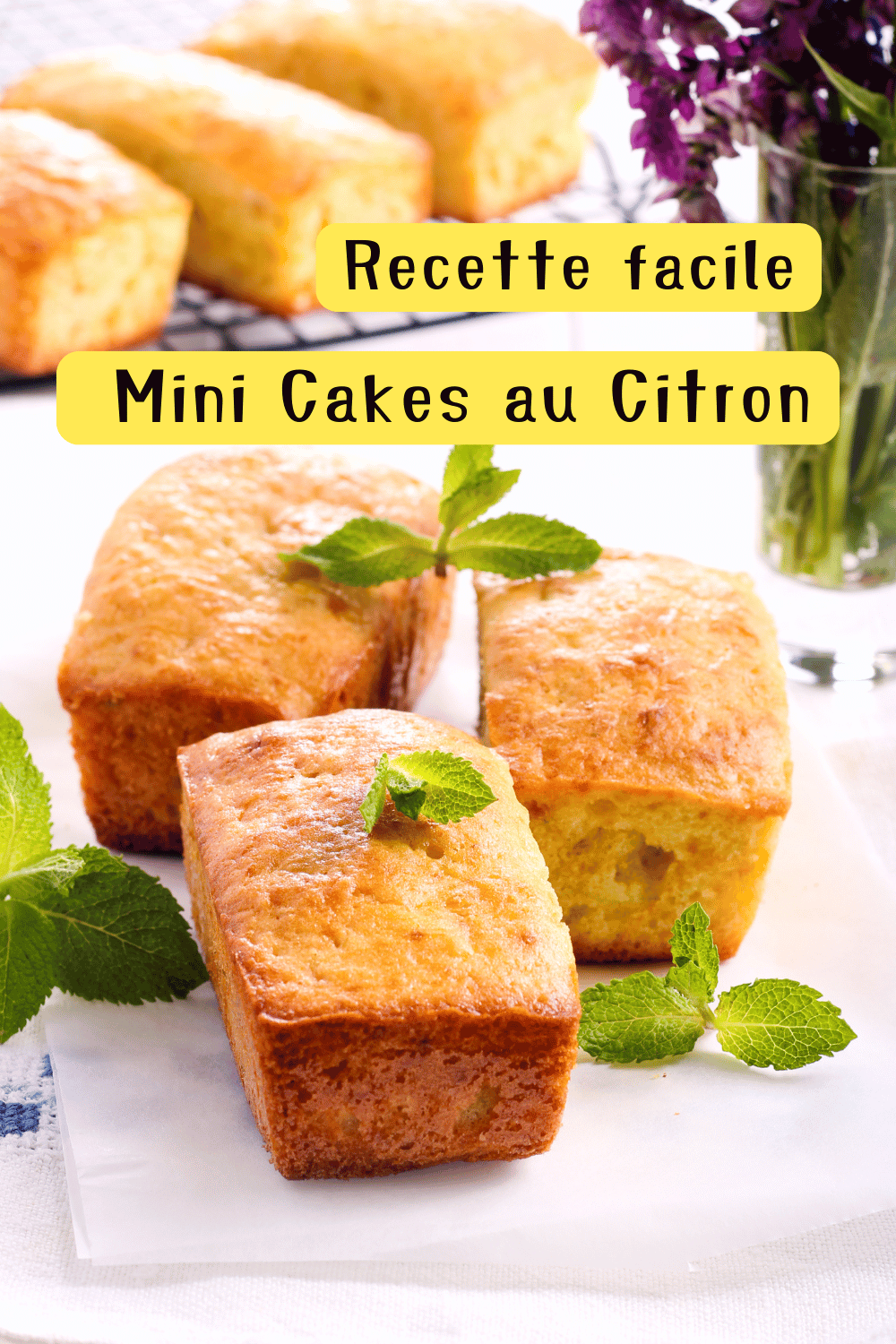 Recette de Mini Cakes au Citron