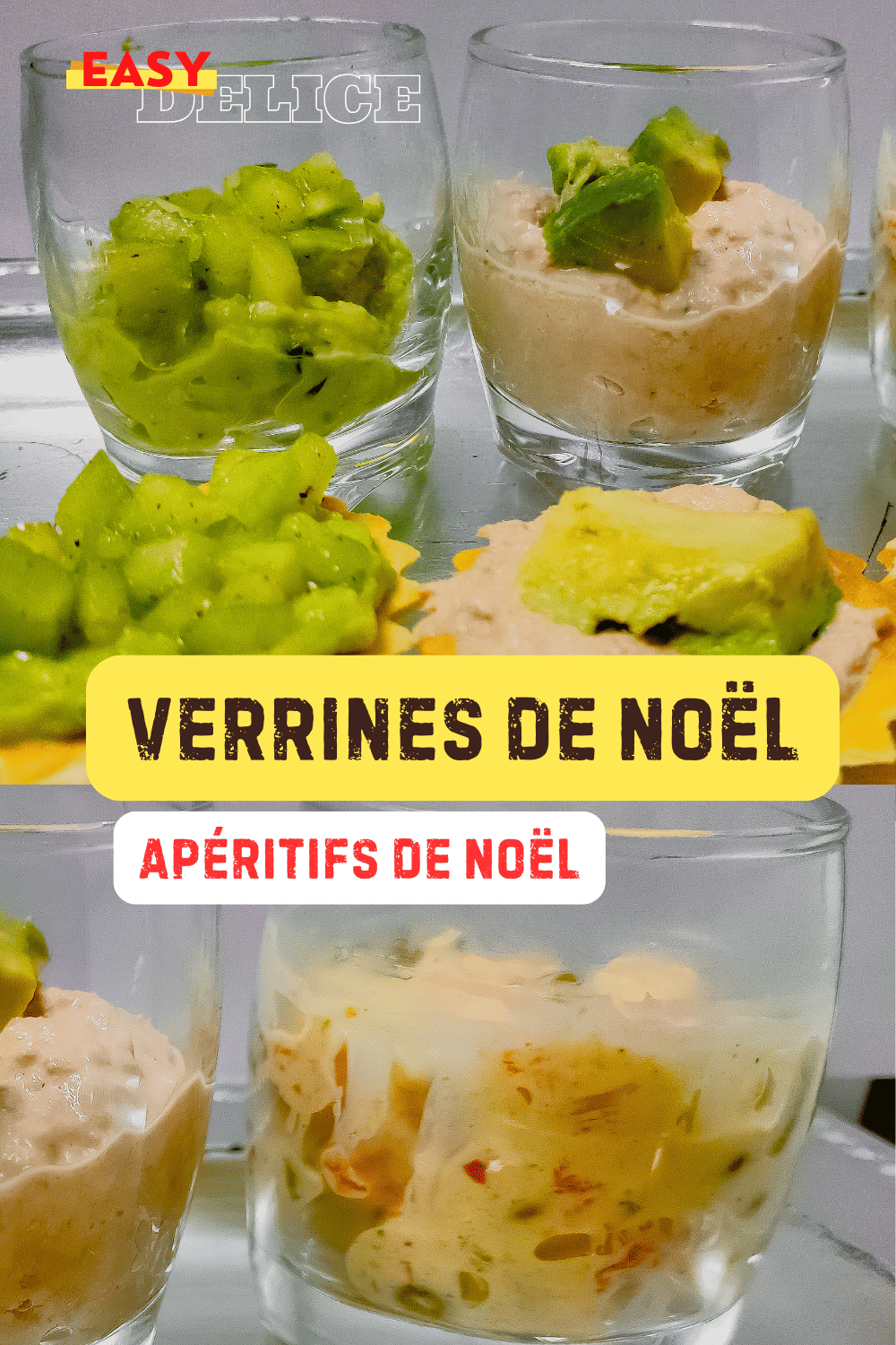 Apéritifs de Noël - Verrines de Noël