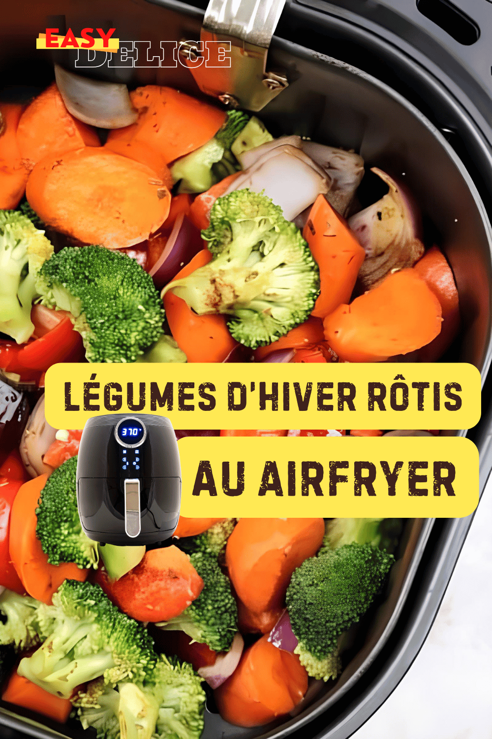 Légumes d’hiver rôtis à l’Air Fryer