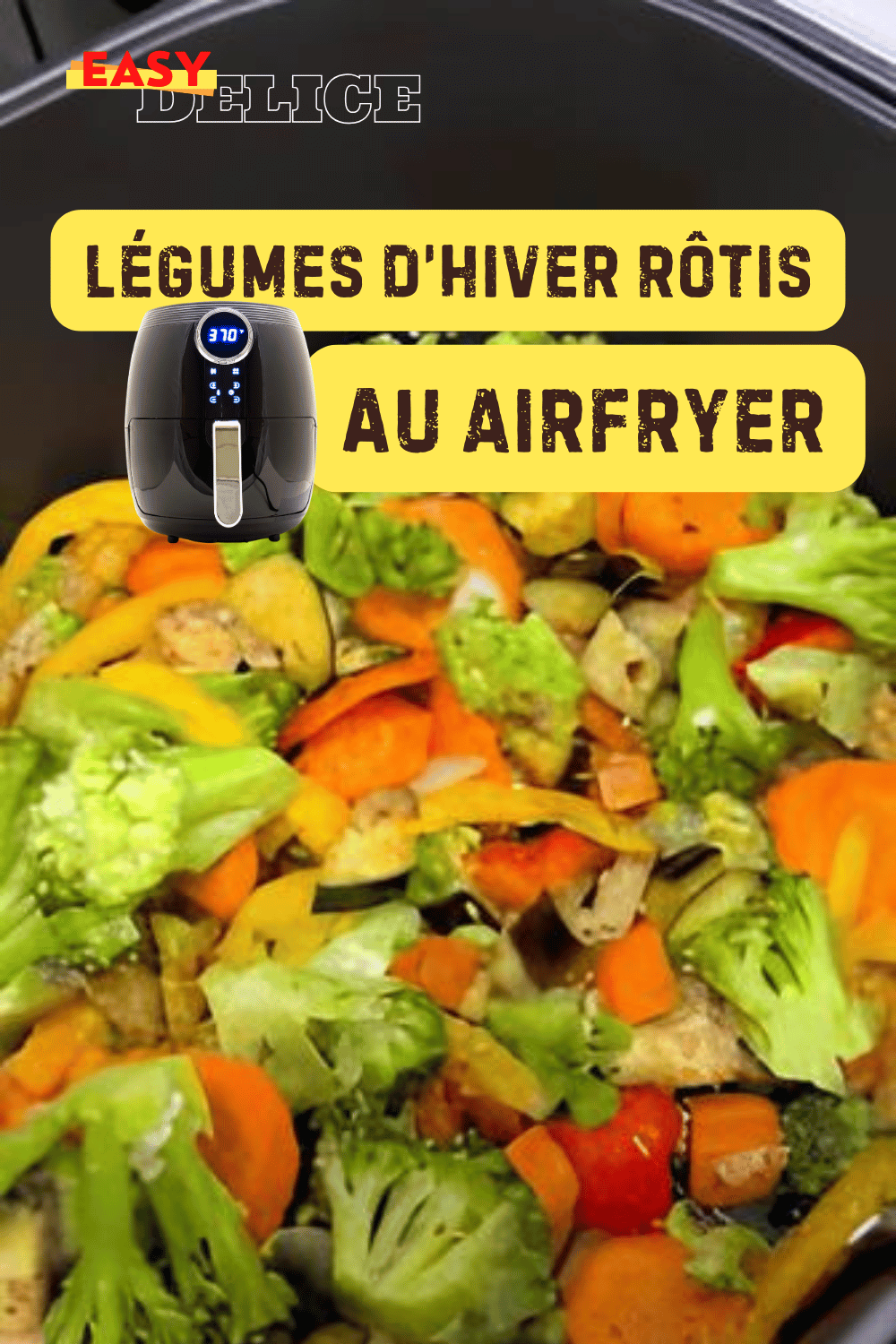 Légumes d’hiver rôtis à l’Air Fryer