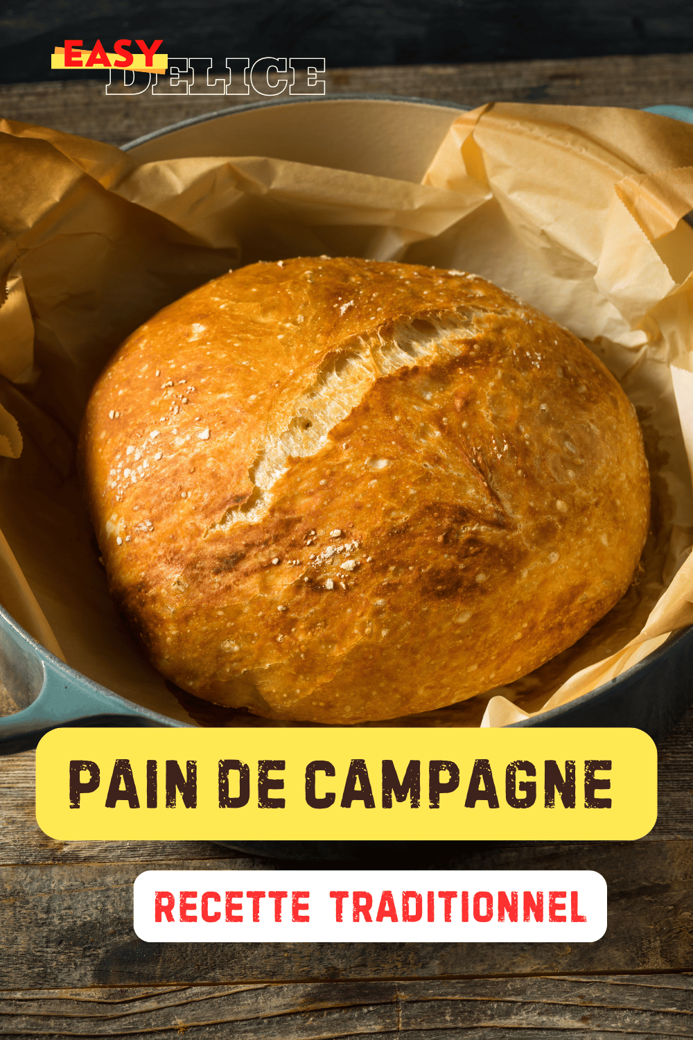 Recette pain de campagne traditionnel