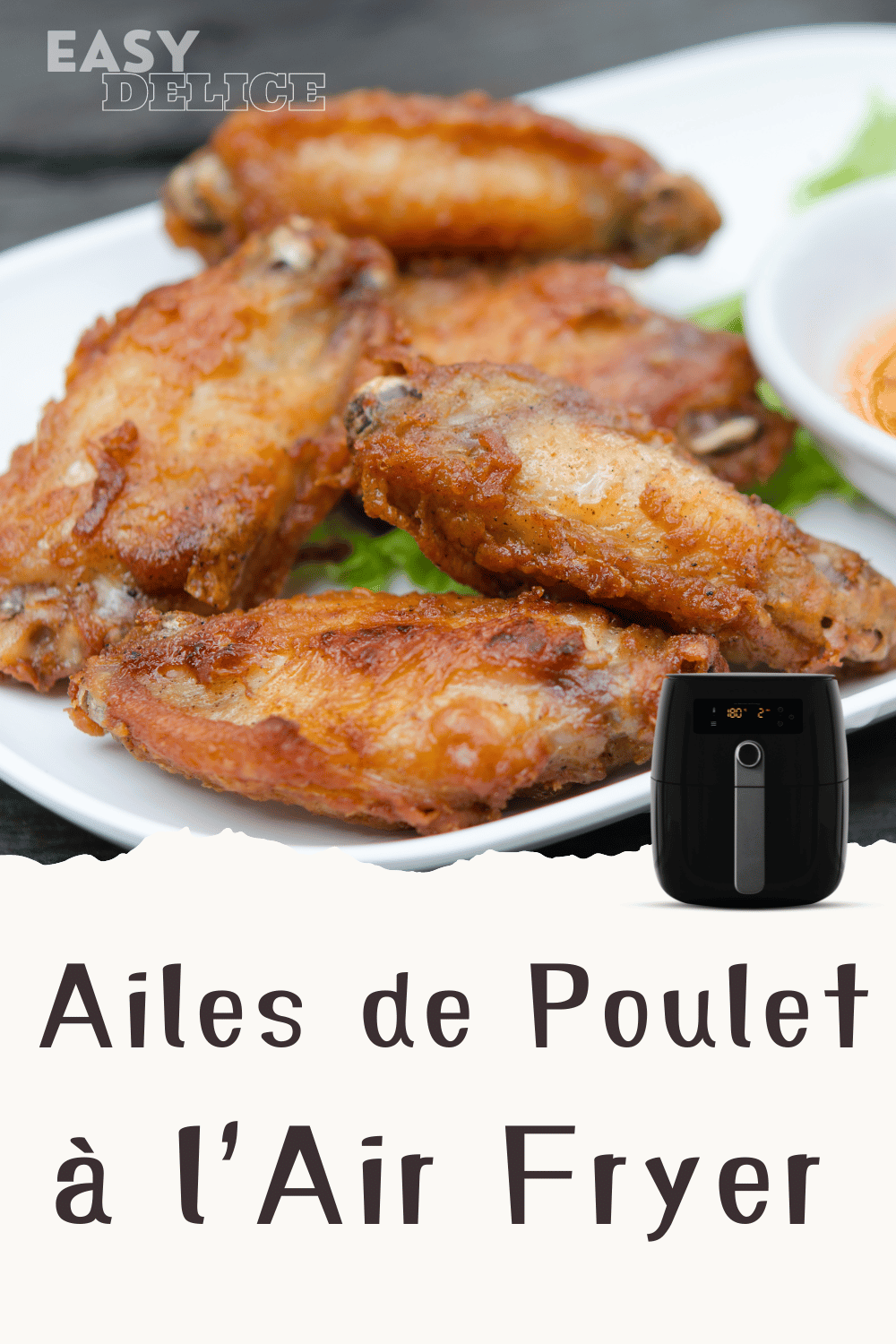 Ailes de Poulet à l'Air Fryer