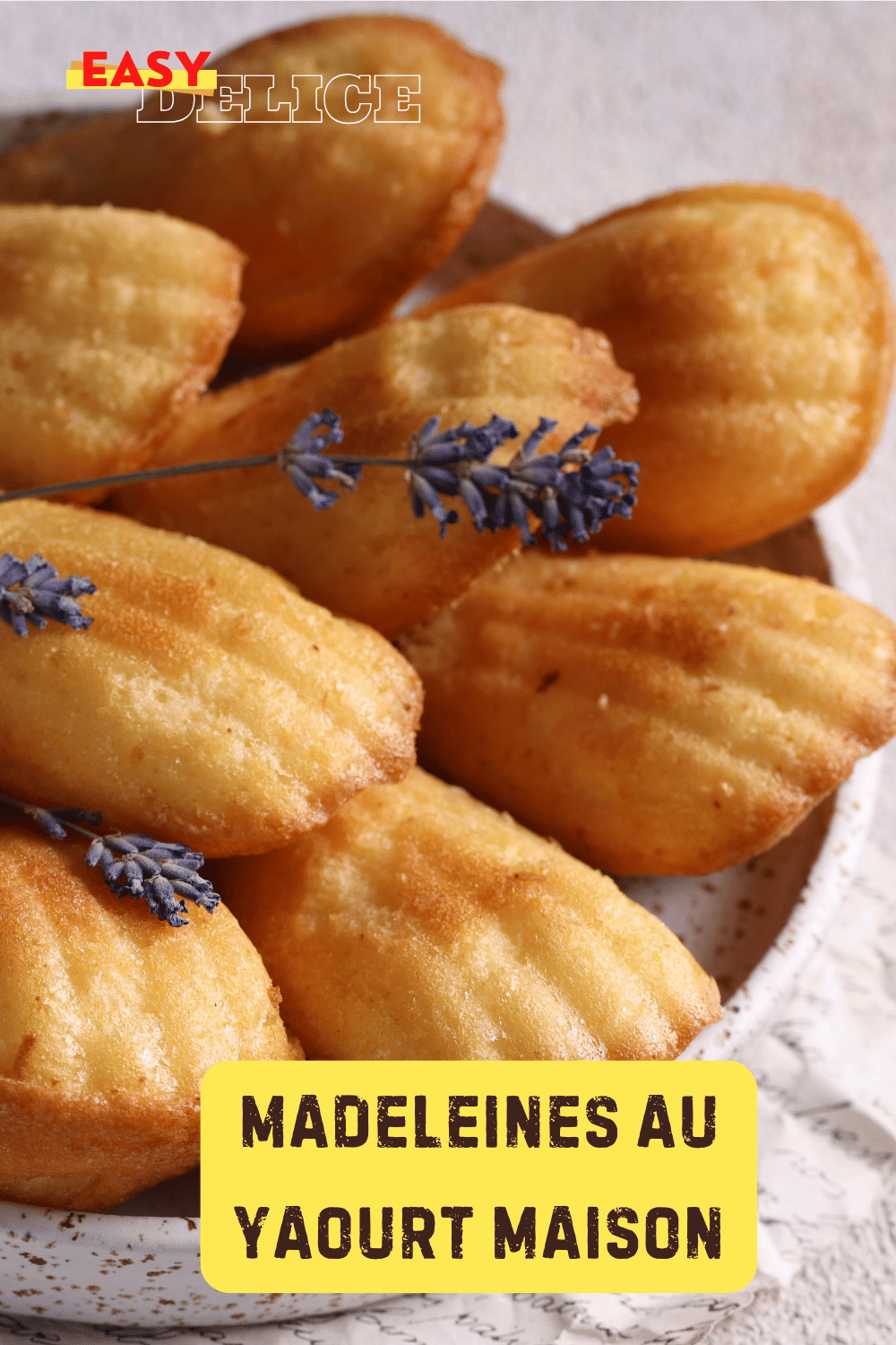 Madeleines au yaourt maison : la recette facile