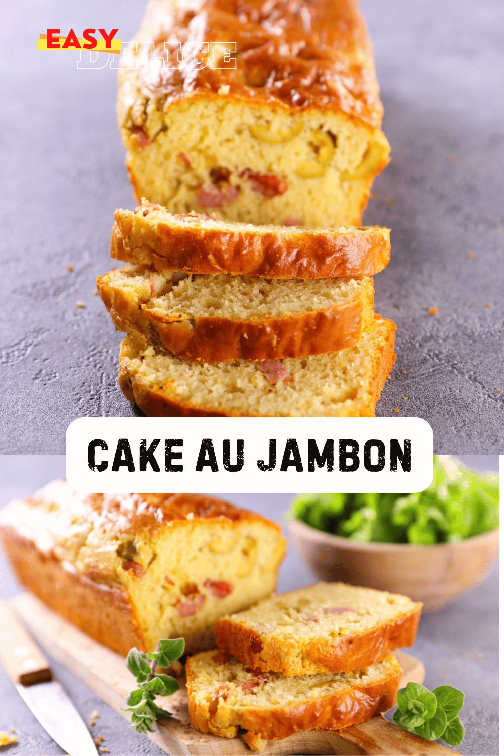 Cake au Jambon : Facile et Idéal pour l'Apéritif
