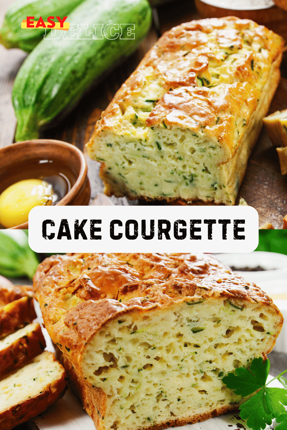 Cake aux Courgettes : Une Recette Moelleuse et Savoureuse