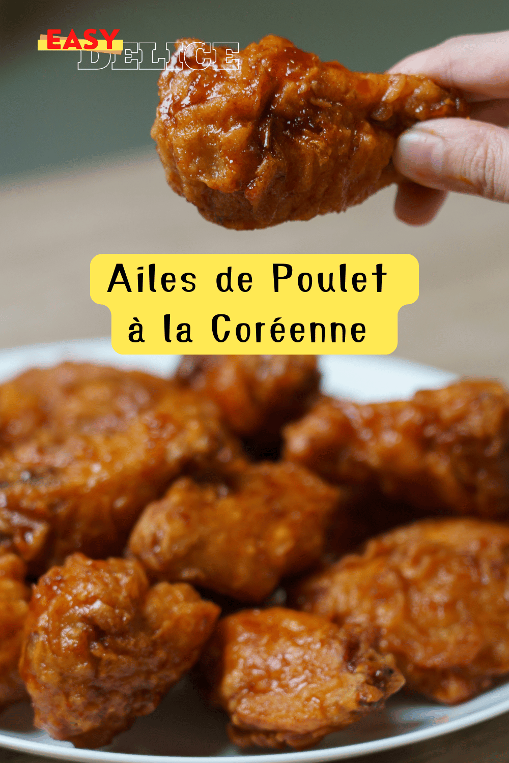 Ailes de Poulet  à la Coréenne 