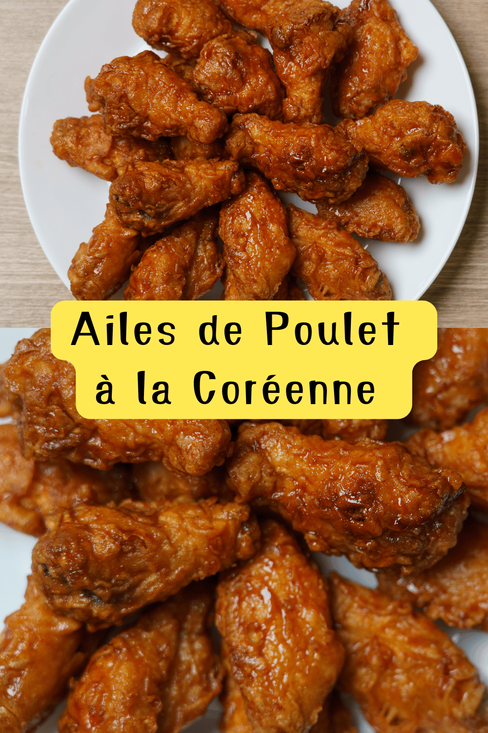 Ailes de Poulet  à la Coréenne 