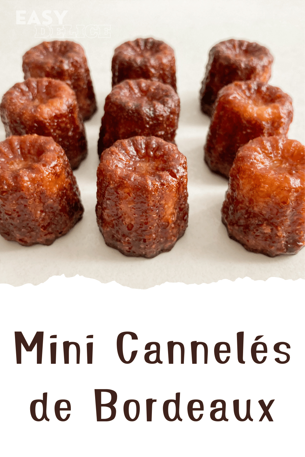 Mini Cannelés de Bordeaux