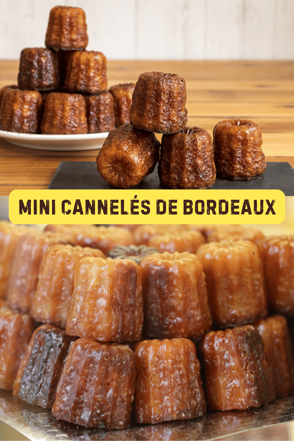 Mini Cannelés de Bordeaux