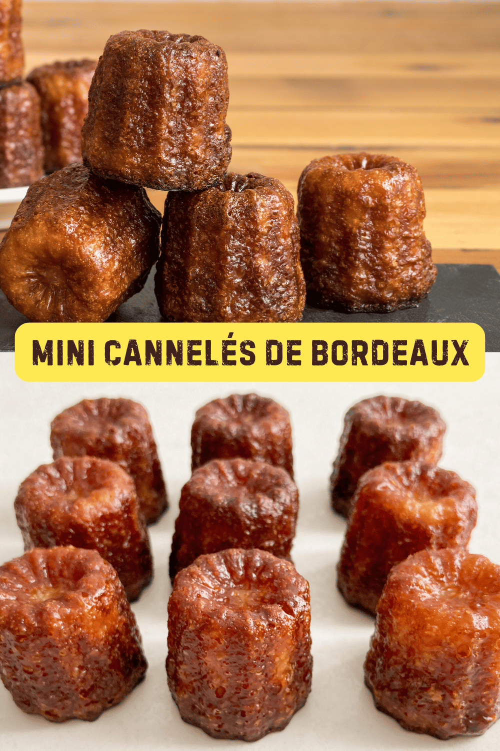 Mini Cannelés de Bordeaux