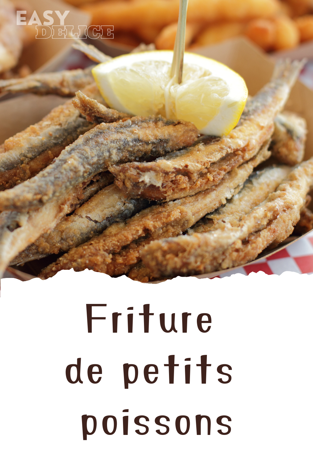 Friture de petits poissons