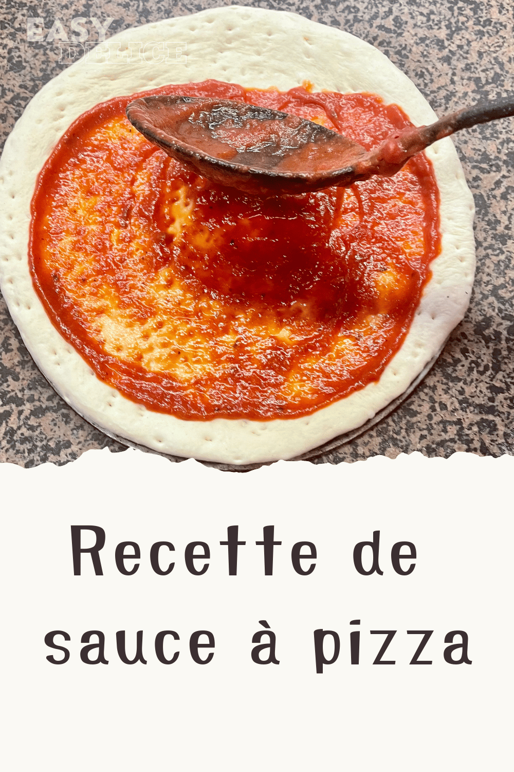 Sauce à Pizza Maison